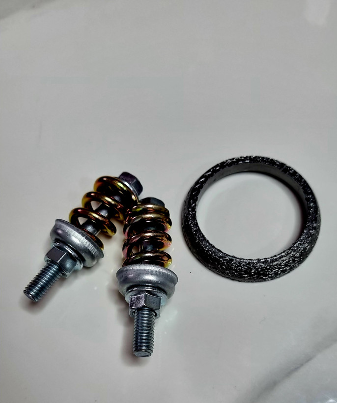 کیت کامل اگزوز واشر گلویی با پیچ و مهره پژو 206